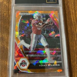 Terry McLaurin Prizm Football Card